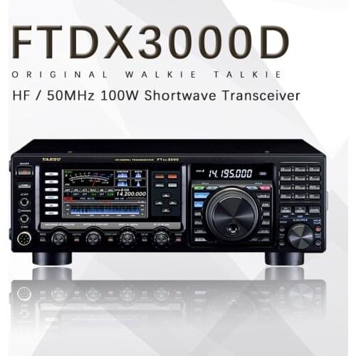 Yaesu FTDX 3000D Shortwave Radio HF/50MHz Multimode Multiband 100w Shortwave Radio Transceiver