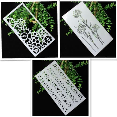 1 Sheet Layering Stencils for DIY Scrapbooking/photo album Decorative Embossing DIY Paper Cards Crafts