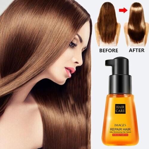 1pc Moroccan Pure Argan Oil Hair Essential Oil For Frizzy Dry Hair Keratin Repair Hair Care Hair 70ml