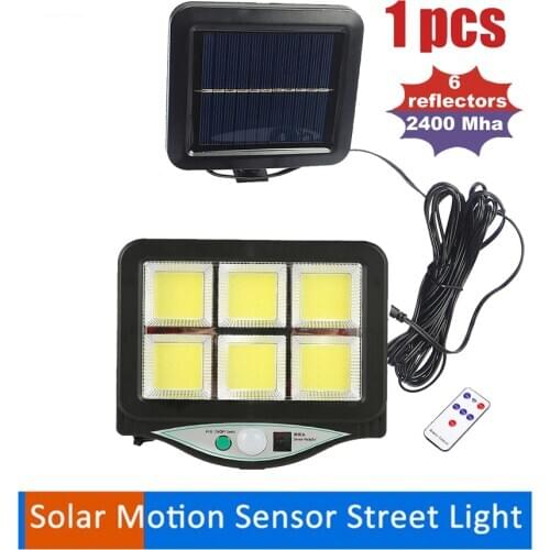 100 LED Waterproof Solar Buitenlamp Outdoor Lamp Motion Sensor Detector Wall Light Path Garage Patio Lighting Security Night L
