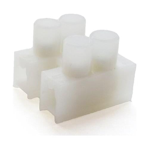 5/10 pcs/lot PA 10A 2 Pin 250V 10A Quick Connector Splice With No Welding Jack Socket Cable Clamp Terminals Wire Adapter Blocks