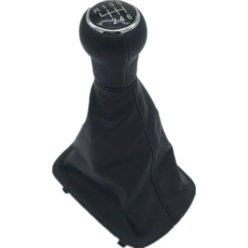 5 / 6 Speed Car Styling Gear Shift Knob Lever Stick Gaiter Boot Cover Case for AUDI A6 C5 A4 B5 A8 D2 1997 1998 1999 2000 2001