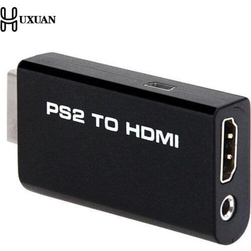 For PS2 To HDMI 480i/480p/576i Audio Video Converter Adapter With 3.5mm Audio Output Supports For PS2 Display Modes