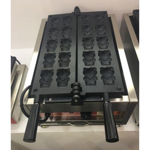 Free shipping 10 pcs Mini Katie cat waffle machine waffle size 85*50mm