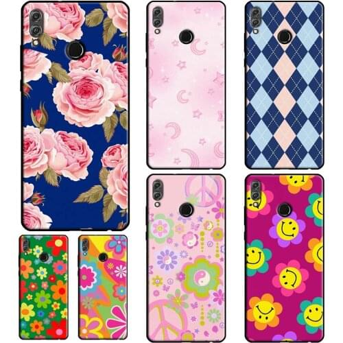 Peacr N Luv Flower Power Slumber Party Cover For Huawei Honor 9X 8X 7X 6X 10i 7C 8A 9A 8S 9S 9 10 10X Lite 20 7A 6C 4C Pro Case