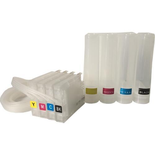 For HP711 Empty CISS With Permanent Chips For HP 711 Ink Cartridge Design jet T120 T520 Printer Continuous Ink Supply System