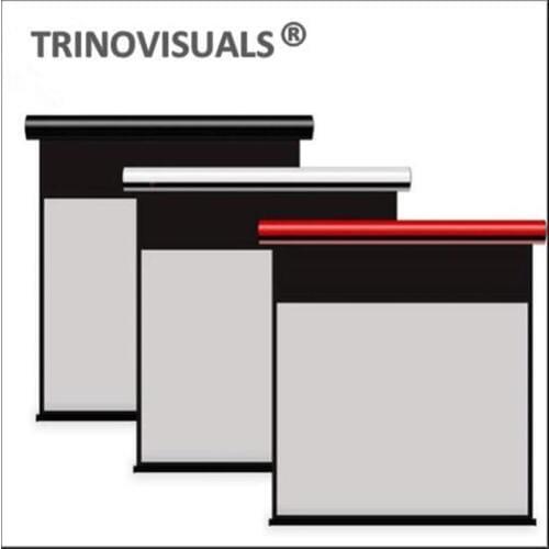 E4FYMH120,Electric Motorized Wall Mounted Projector Screen for HomeCinema, Office,120inch 16:9, 4K Ultra HD and Active 3D Ready