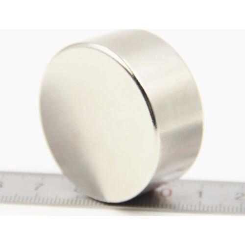 1pcs Super Powerful Strong Bulk Small Round NdFeB Neodymium Disc Magnets Dia 40mm x 20mm N52 Rare Earth NdFeB Magnet 40x20 40*20