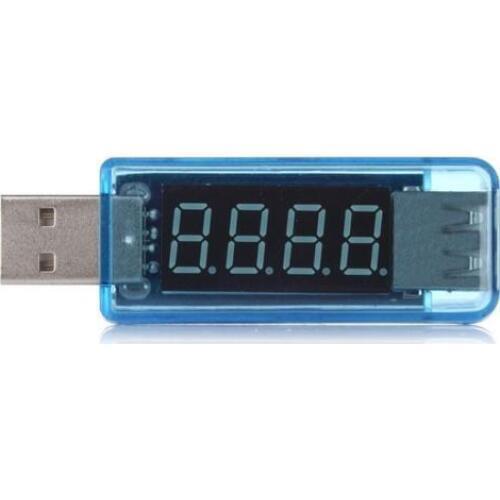 NEW 0.4inch LED 4-Digit Red Display USB Power Charger Voltage Current Tester