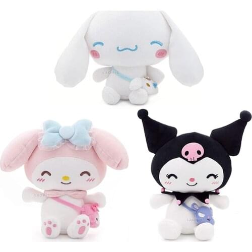 New Kawaii Anime School Bunny Rabbit Cat Dog Plush Kids Stuffed Toys Children Gifts