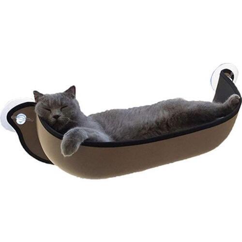 2019 New Hammock Window Cat Bed Lounger Sofa Cushion Hanging Shelf Seat Suction Cup cat house cama gato Comfortable Ferret Cage