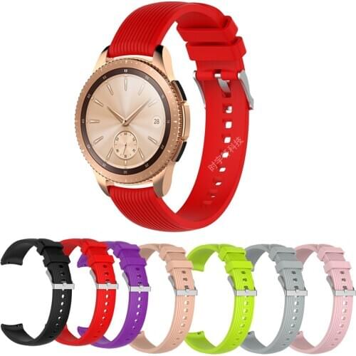 Strap FOR Samsung Galaxy Watch Active 2 40/44mm Gear sport wrist bracelet watchband 20mm Watch strap samsung active2 3 42mm band