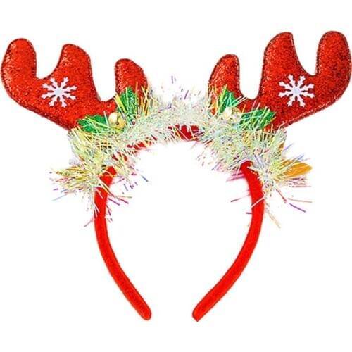 Christmas Antlers Headdress, Headband, Headband Ornaments, Children Hair Accessories, Deer Headdress, Christmas Party