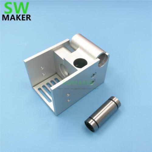 DIY Ultimaker 2 Extended UM2 Mount V6 Custom metal mount holder aluminum alloy Silver