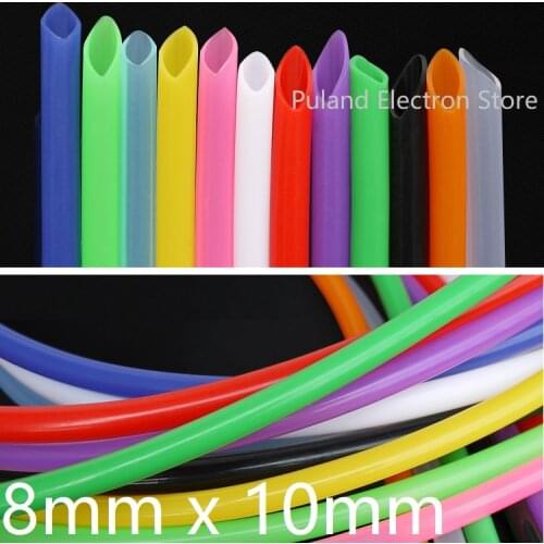 8x10 Silicone Tube ID 8mm OD 10mm Flexible Rubber Hose Thickness 1mm Food Grade Soft Milk Beer Drink Pipe Water Connector