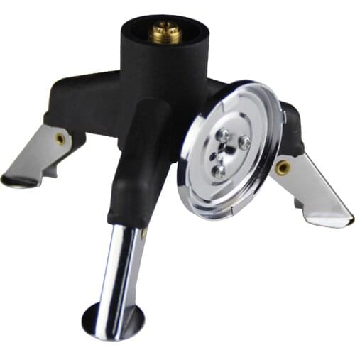 Folding Outdoor Gas Stove Adapter Tripod Picnic Safety Long Gas Bottle Gas Tank Convertor Conversion Convert Head Adapter