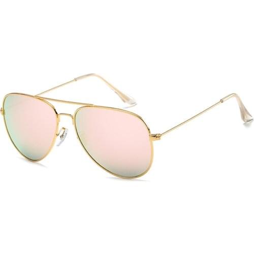 Purple Lens Sunglasses Oval Frame Glasses Pilot Sun Glasses Eyewear Decoration Shades Goggles for Women Men Couple