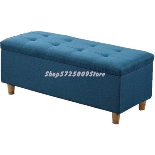 Shoe Shop Changing Shoes Stool Cloth Sofa Bench Storage Stool Clothing Shop Rest Stool Fitting Stool Wearing Shoes Stool
