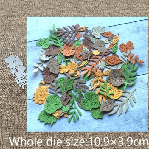 New Design Craft Metal stencil mold Cutting Dies leaves set decoration scrapbook die cuts Album Paper Card Craft Embossing