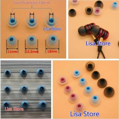 100 Pairs/200pcs S M L In-Ear Earphone Headset Replacement Earbuds Bud Tips Ear buds Eartips Earplug for Samsung