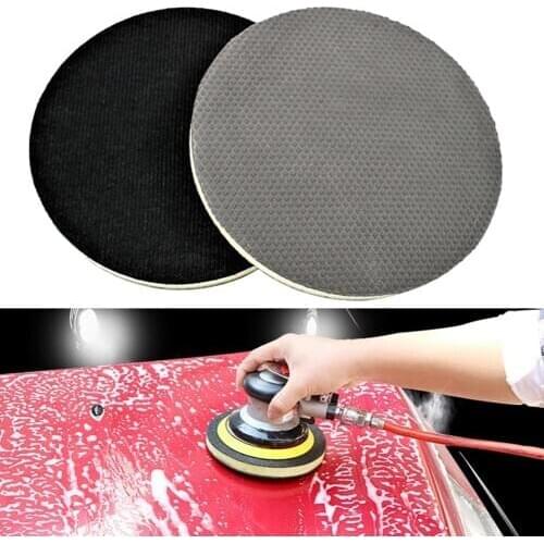 15cm Universal Pneumatic Car Waxing Buffing Grinding Disc Sponge Polishing Pad