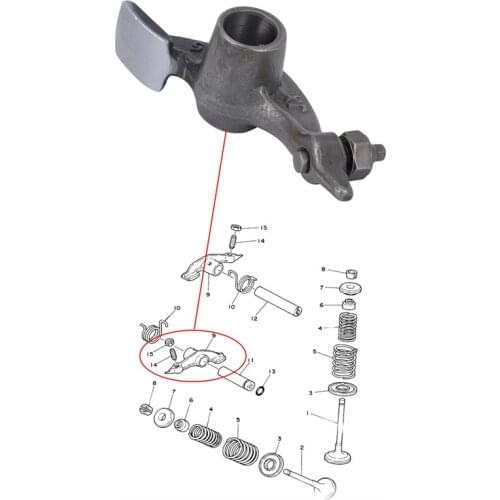 29U-12151-00-00 Rocker Arm for Yamaha Bear Tracker 250 Moto-4 200 Timberwolf 250 Motocycle Accessories