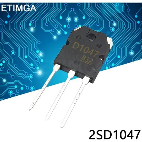 30PCS/lot 2SD1047 TO247 D1047 TO-3P POWER TRANSISTORS new and original IC