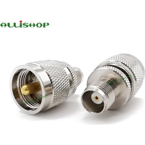 5Pcs SO239 UHF Male Plug to TNC Female Jack RF Adapter UHF Male to TNC Female PL-259 PL259 Connector RF Coax Coaxial Adapter