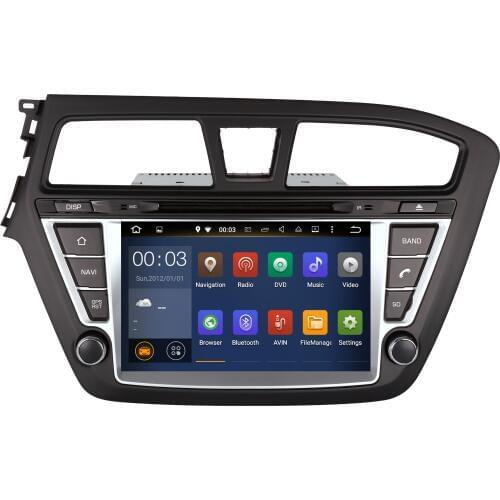 Android 10 4+32 octa core PX5 Car DVD player GPS Navigation multimedia for HYUNDAI I20 2014-2017 autostereo tape recorder