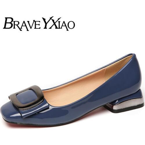 BRAVE YXIAO Low-heeled Shoes