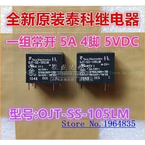 OJT-SS-105LM 5VDC 4 5A JZC-32F-005-HS