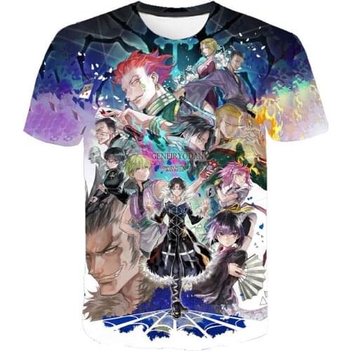 The Hunters Anime Hunter X Hunter 3D Printed T Shirts Killua Zoldyck Japan Anime Manga HxH Tees Unisex Fashion Short Sleeve Tops