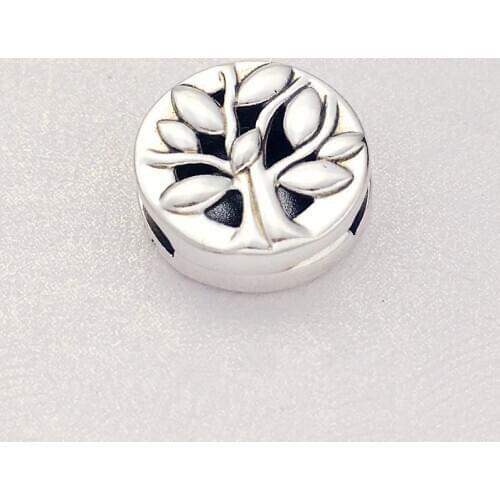 2020 New Spring Family Tree Clip Charm 925 Sterling silver beads Charms fit Reflexions Bracelet DIY for women jewelry