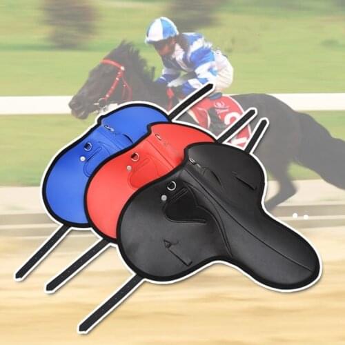 2021 New Horse Equipment, Morning Exercise Saddle, Thickened Racing Saddle, Harness, Saddle, Integrated Saddle 3 Colors