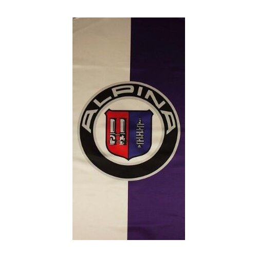 New racing car flags 3x5FT for Alpina flag free shipping