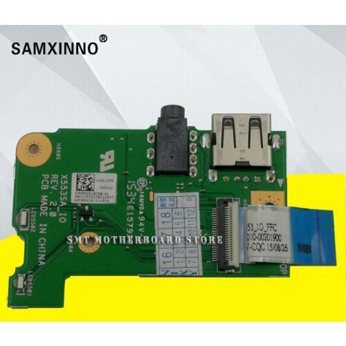 Original For Asus X503S X553S X553 X553SA IO Audio USB Board