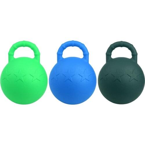 Rubber Equine Chew Play Ball 25cm Horse Large Pets Pony Dogs Soccer Ball Play Toy