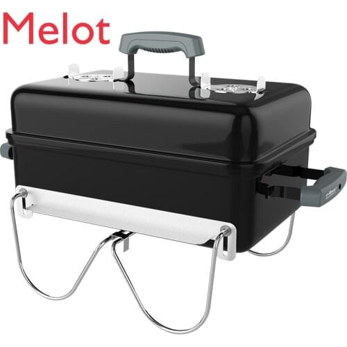 Thickened Barbecue Oven Outdoor 3-5 People Portable Charcoal Household Carbon Stewed Oven Barbecue Grill Household