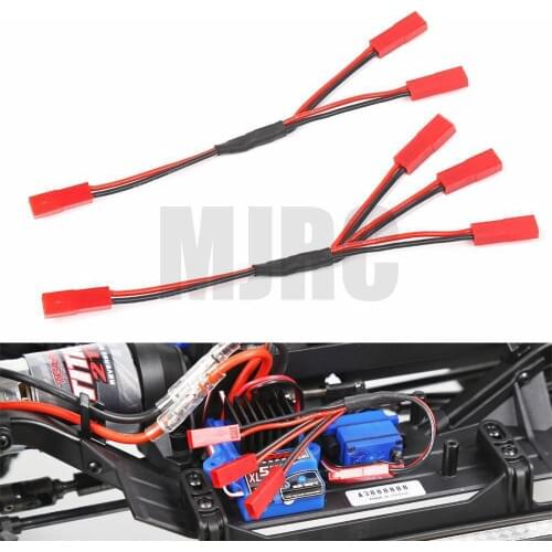 1/10 Rc Crawler Car Defender Traxxas Trx4 For Tactical Unit Bronco Three In One Cable Esc Power Supply External Wiring Jst