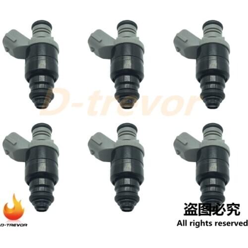 6Pcs OEM MR988977 Fuel Injector Nozzle for Mitsubishi Colt 1.3L Vi Z30 2004-2008 MN143974