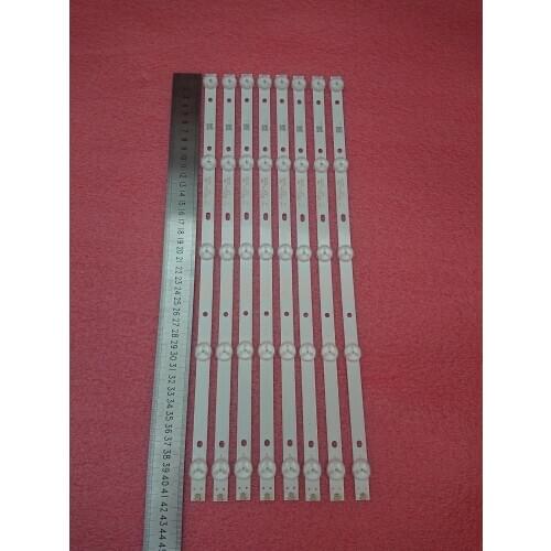 8 PCS/set LED Backlight strip for 43PFT4001 43PFT6100S 43PHT4001 43PFF5459 42PUF6052 K420WD7 4708-K420WD-A3213K01 TH-43C500C