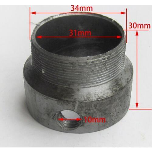 Freewheel Adapter 31mm for Tricycle No Teeth Flywheel Freewheel Connector 34mm Thread