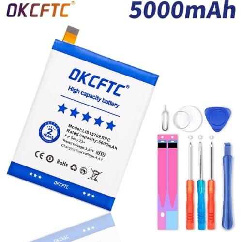 5000mAh LIS1579ERPC Battery For Sony Xperia C5 Ultra / Dual E5506 E5553 E5533 E5563 Z3 Plus Z3+/ Dual E6553 Z4 E6533