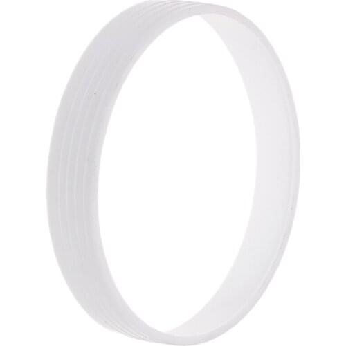 White Golf Putting Green Hole Cup Ring Outdoor Sports Equipment 108mm Dia