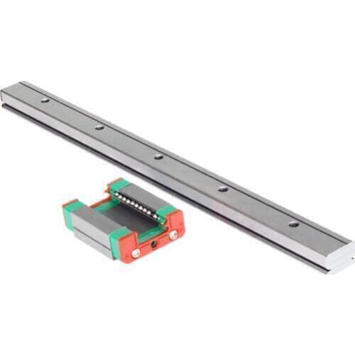 Free shipping CNC part MR15 15mm linear rail guide MGN15 L500mm +MGN15C linear block carriage miniature linear motion guide way