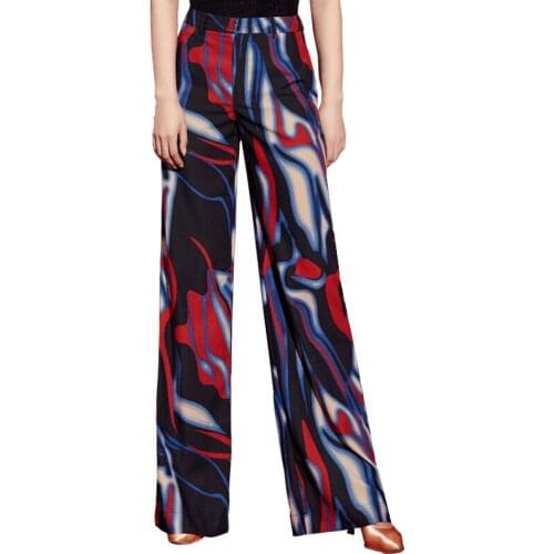 Latin dance pants modern female ball dance step ghost dance dress trousers adult female dancing costumes