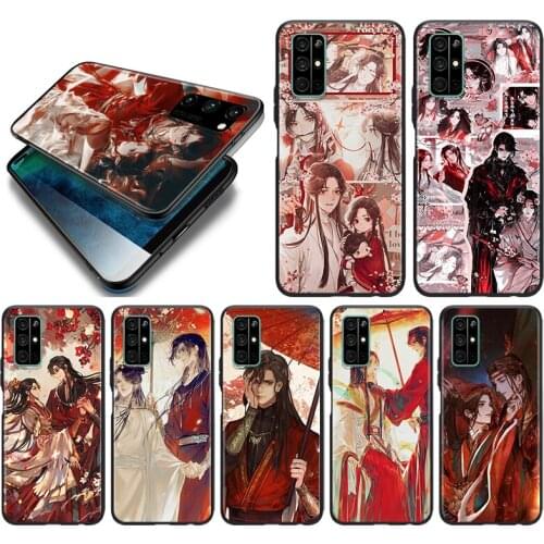 Heaven officials blessing Silicone Cover For Huawei Honor 10i 10 9C 9A RU 9X 9N 9S 9 Pro Lite Play 3E V9 Black Phone Case