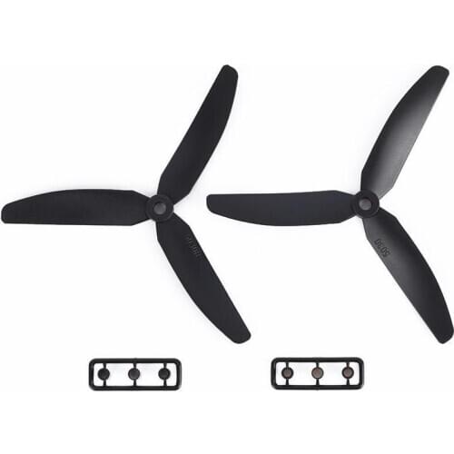 Black 5030 3-Blades Direct Drive Propeller Prop Aircraft Props Carbon Fiber Propeller Mini Drone Wing RC Airplane