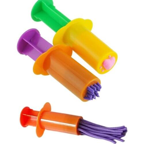 Color Play Dough Model Tool Toys Set Creative DIY Plasticine Tools Playdough Set Clay Moulds Deluxe Set Learning Education Toys