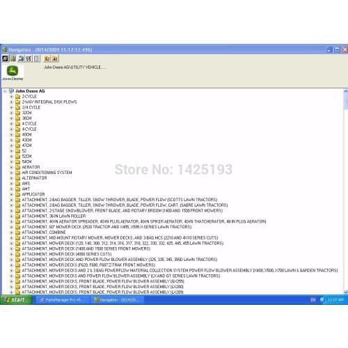 John AG (Agricultural Machines) [2016] parts catalog